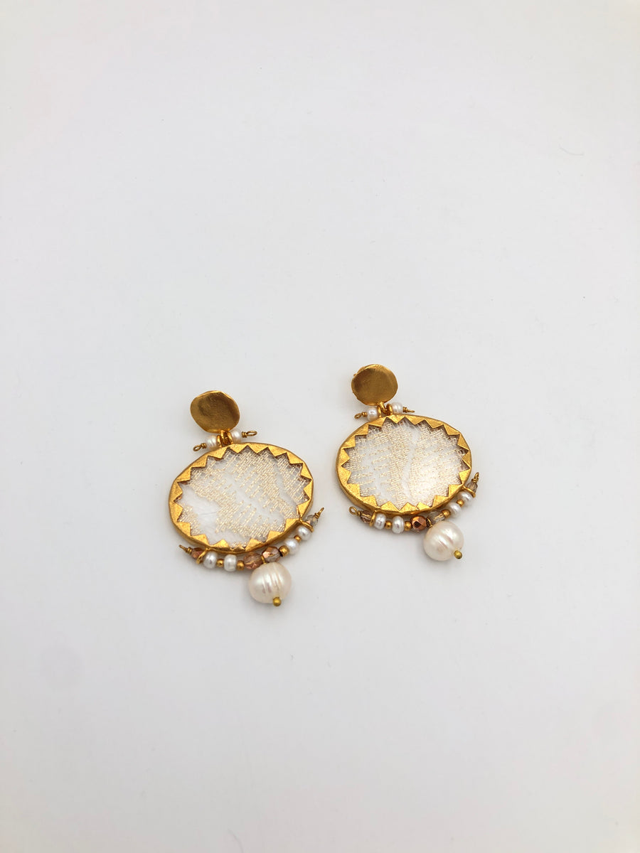 Earrings Brocart