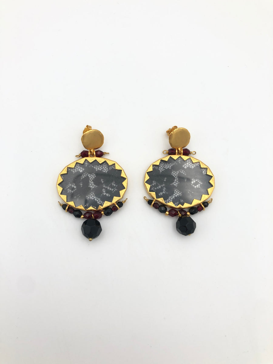 Earrings Brocart