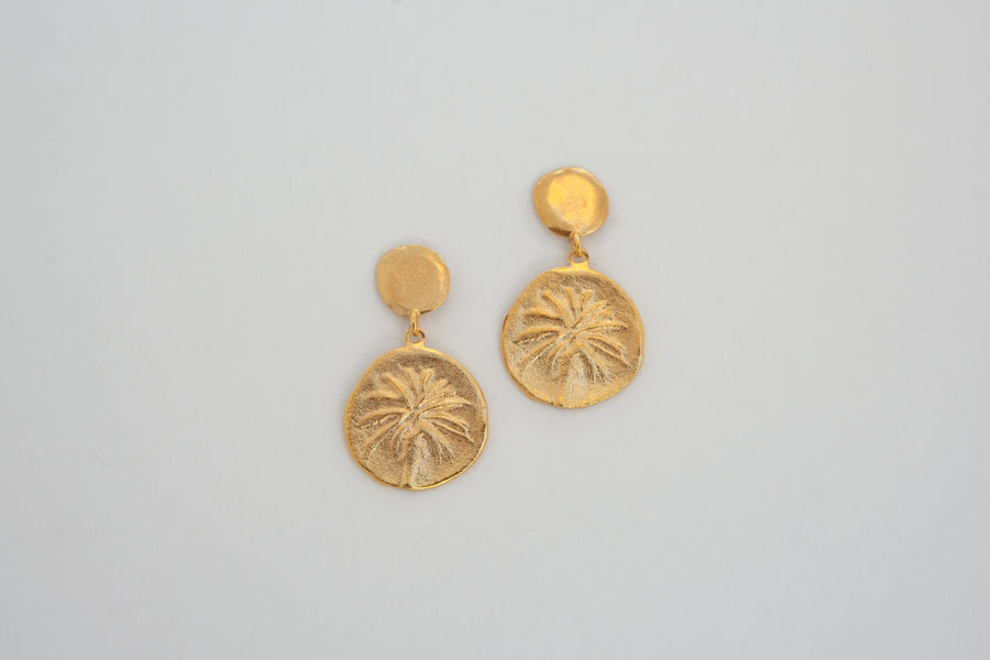 Earrings Palm