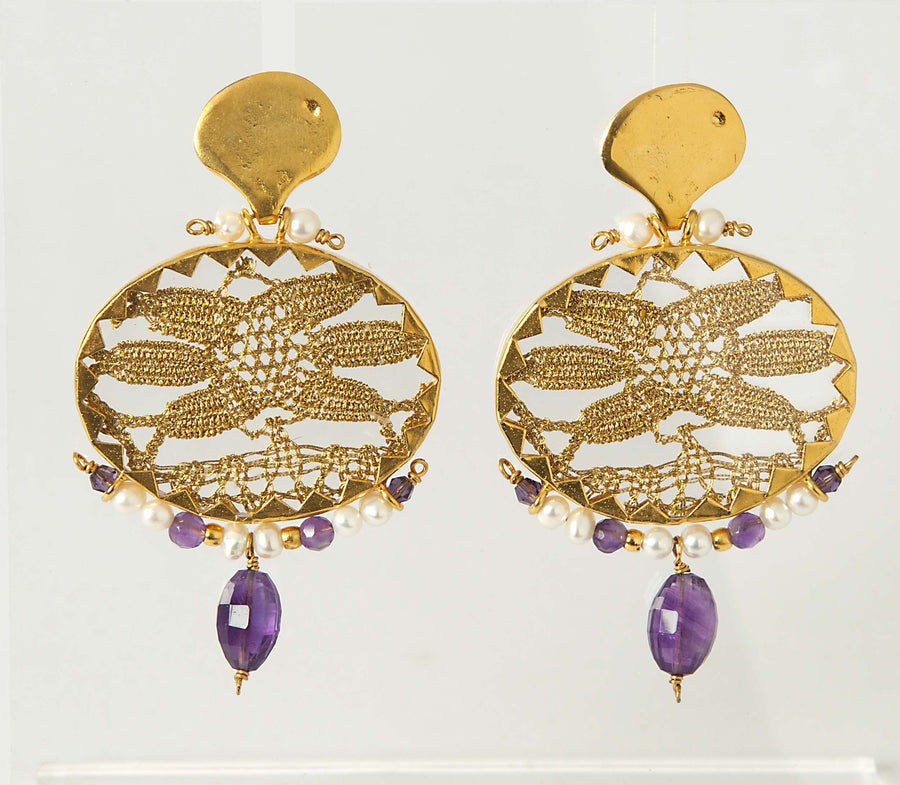 Earrings Brocart