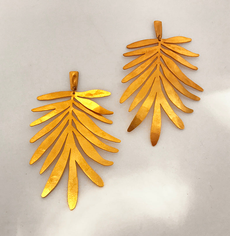 Earrings Jungle Feuilles 1