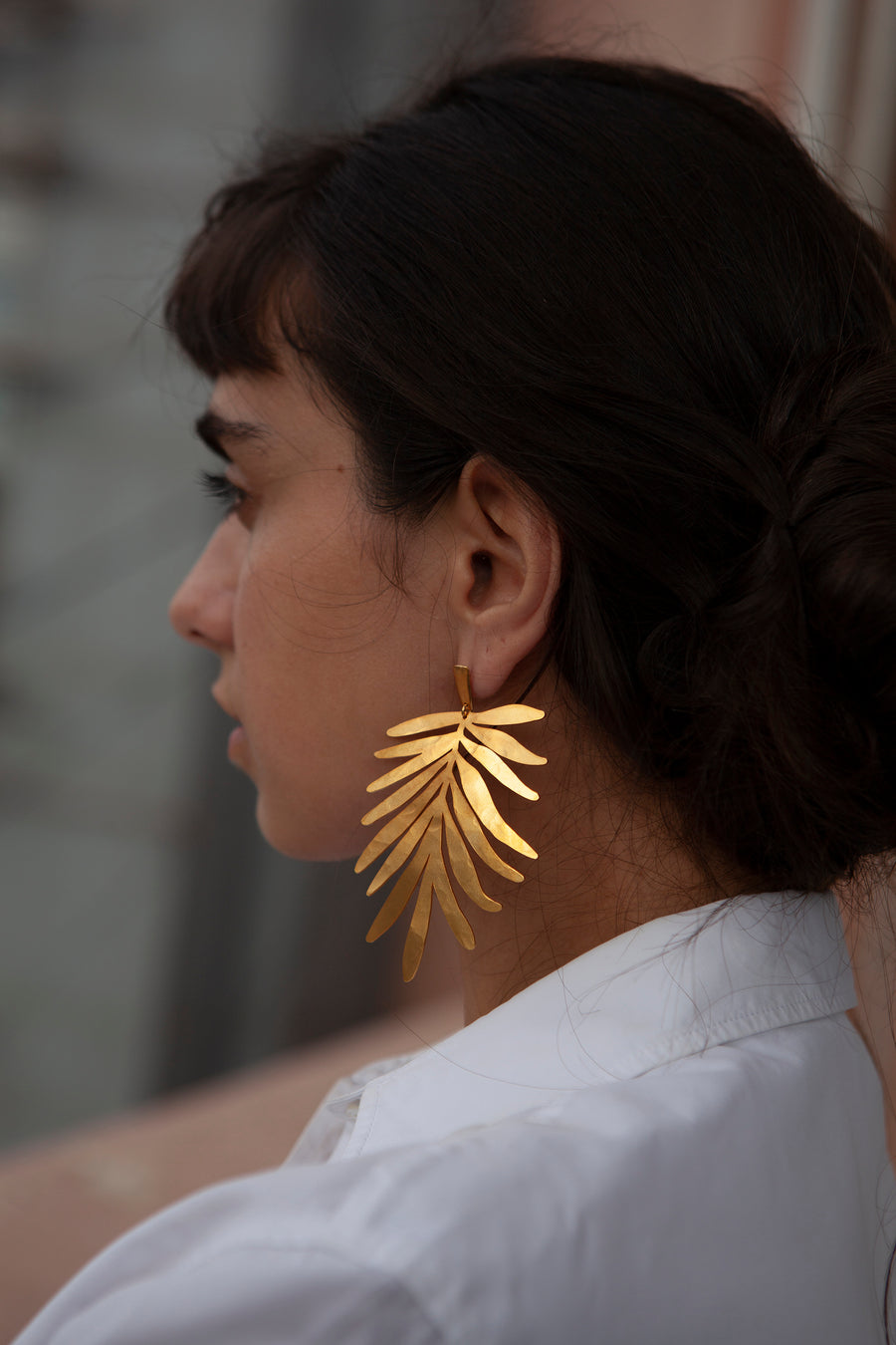 Earrings Jungle Feuilles 1